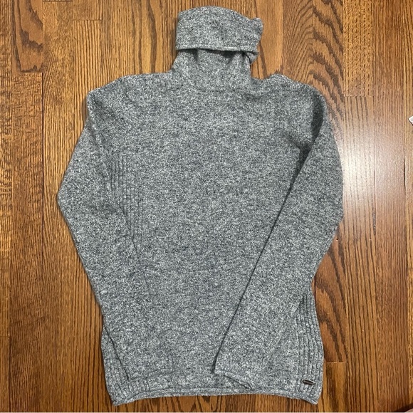 Columbia Women's Base Layer Sweater Gray Blue Size Small Turtleneck - Picture 1 of 10